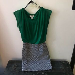 Green dress